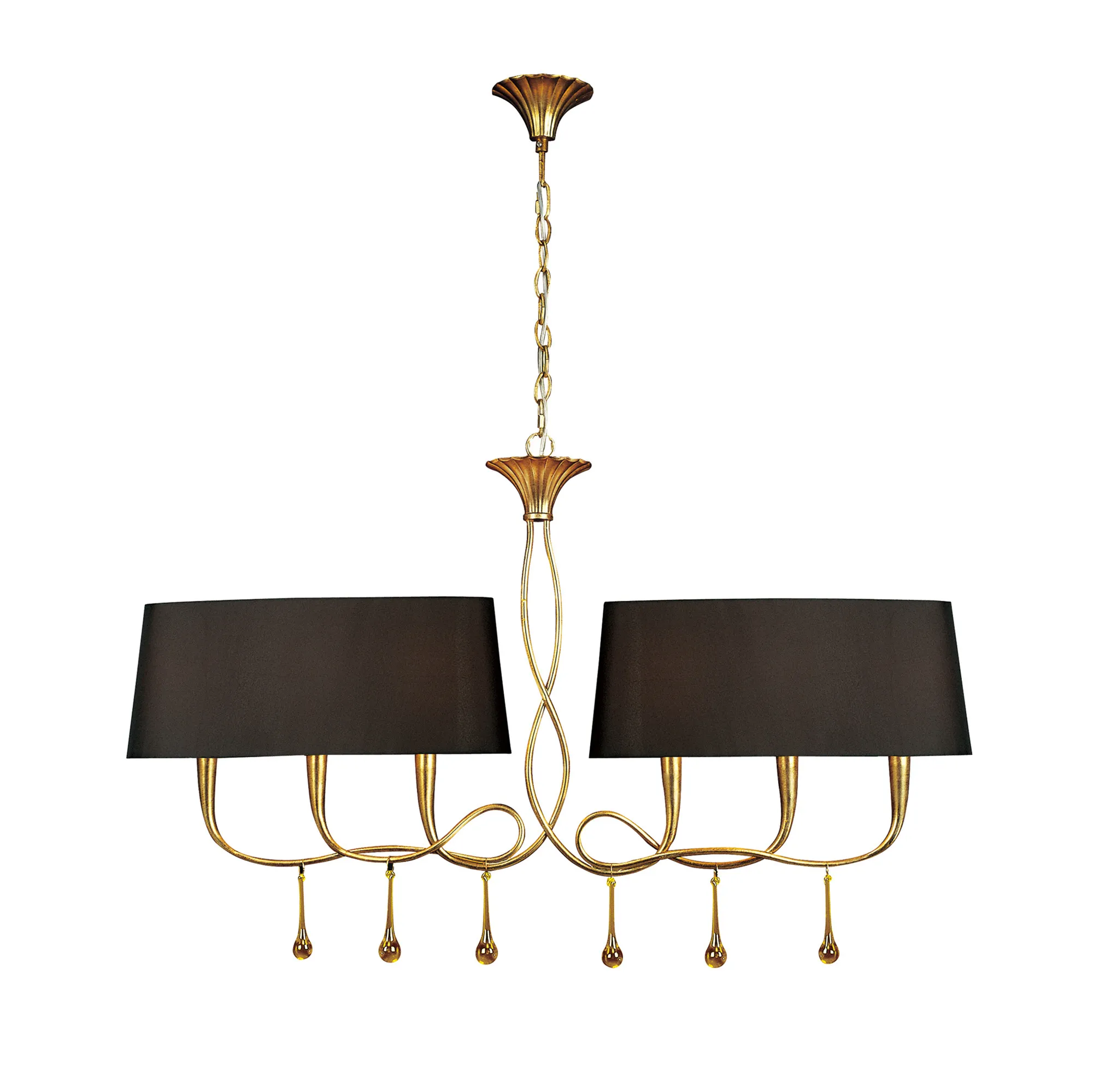 M0541/BS  Paola Pendant 6 Light